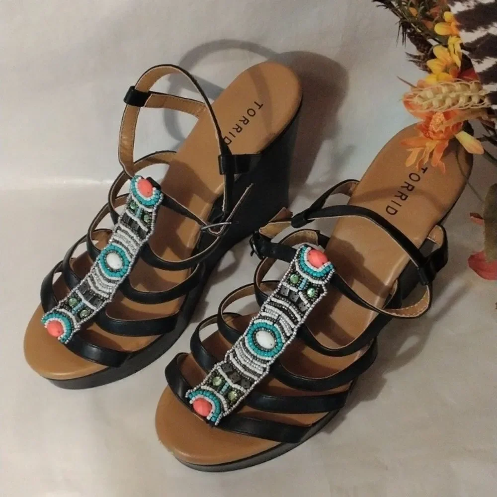 Torrid Beaded Platforms